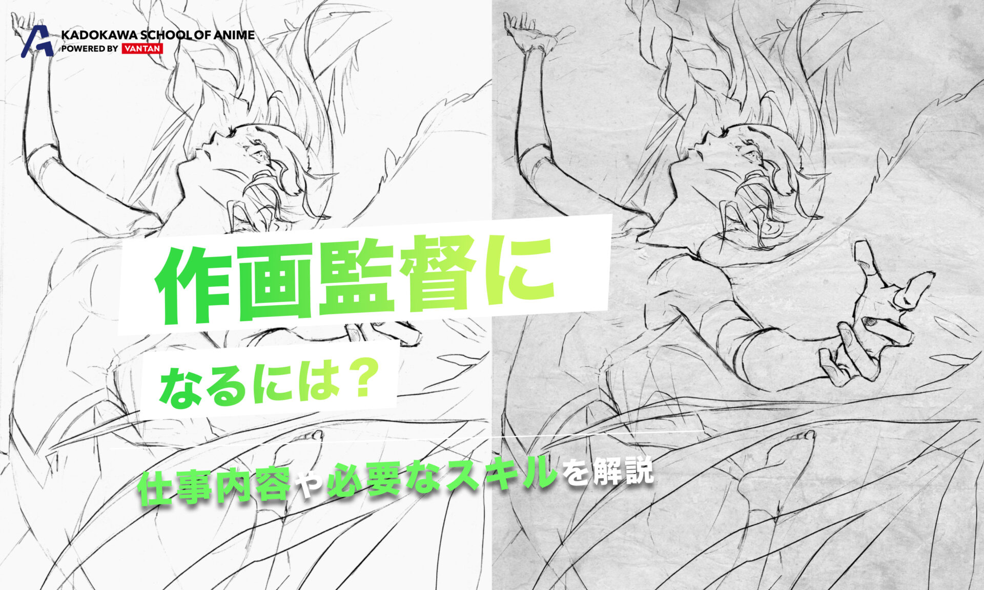 作画監督になるには？仕事内容や必要なスキルを解説
